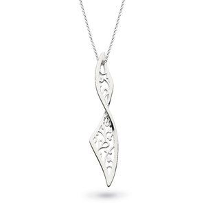 Kit Heath Sterling Silver Large Twist Necklace